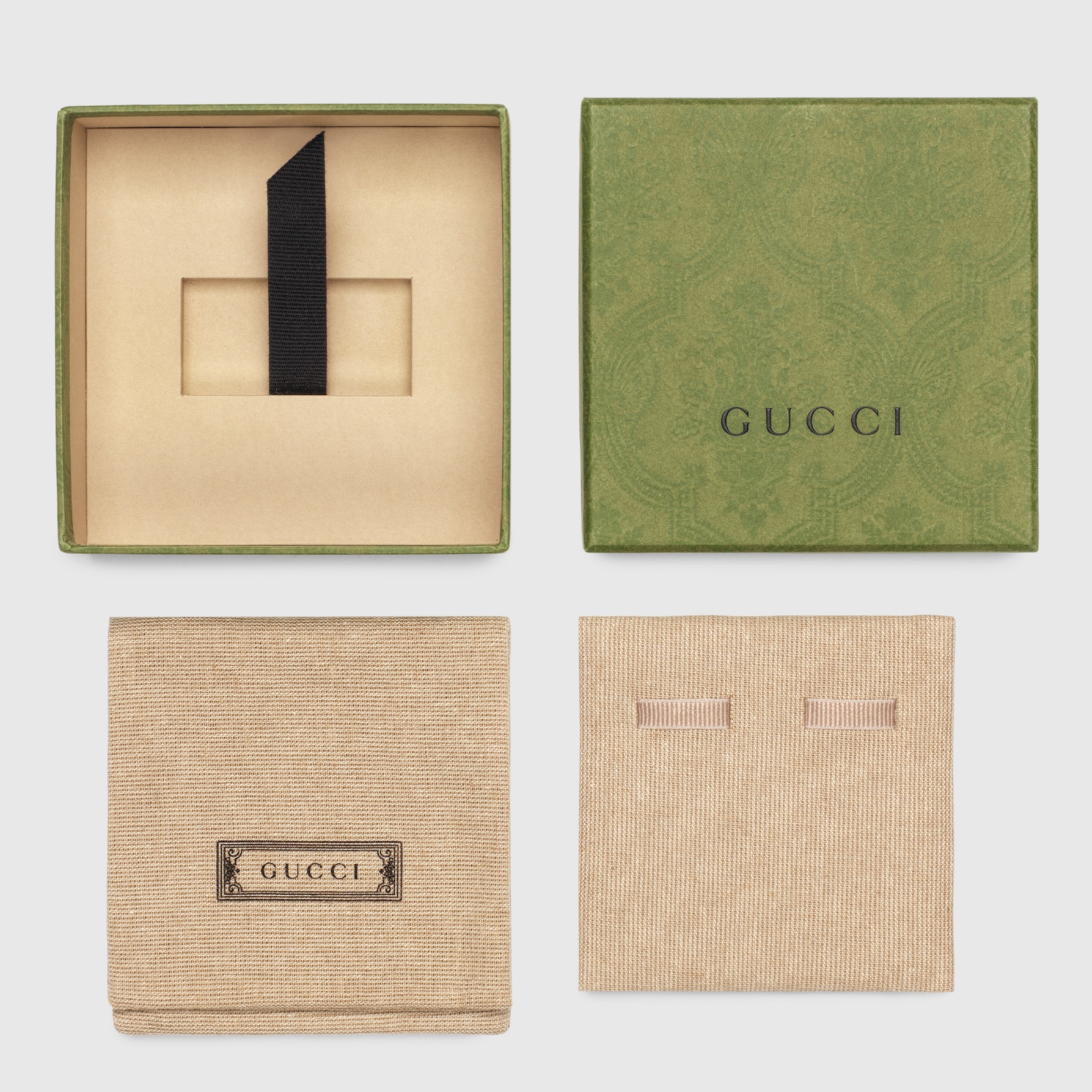 GUCCI Gucci Interlocking Sterling Silver Necklace